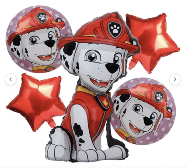 Балони Пес Патрул /Paw Patrol/ - 5 броя