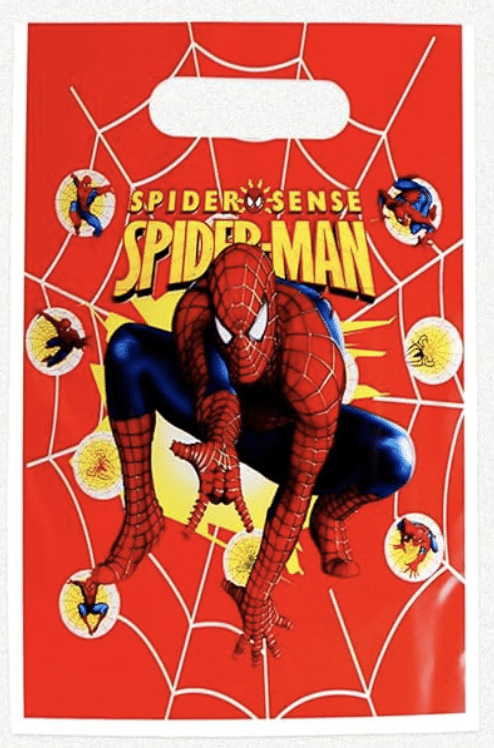 Пликчета за подаръци и лакомства - Спайдърмен (Spiderman) - 10 броя
