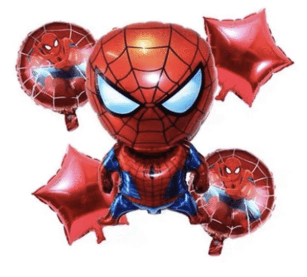 Комплект Балони Спайдърмен ( Spiderman ) - 5 броя