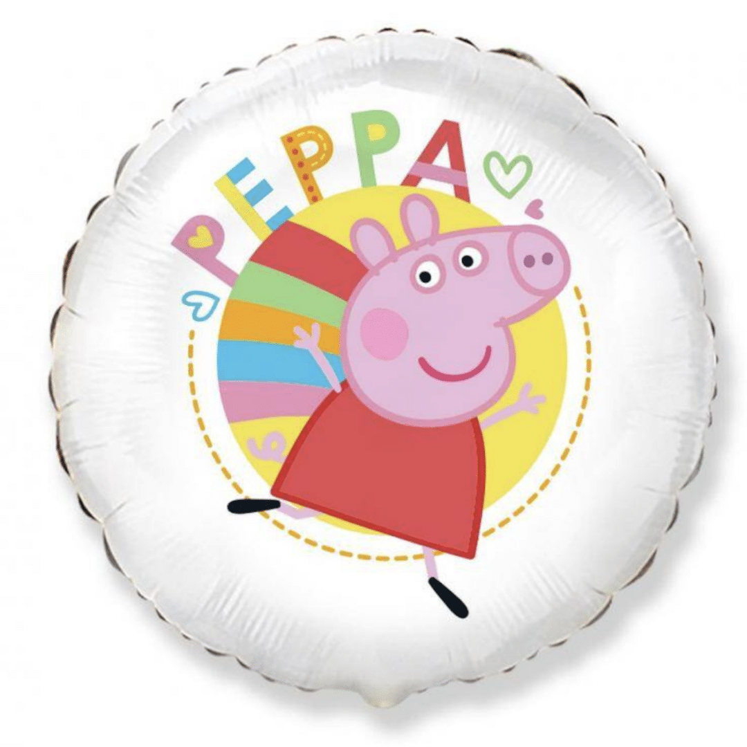 Голям фолиев балон Пепа Пиг (Peppa Pig) - 48 см