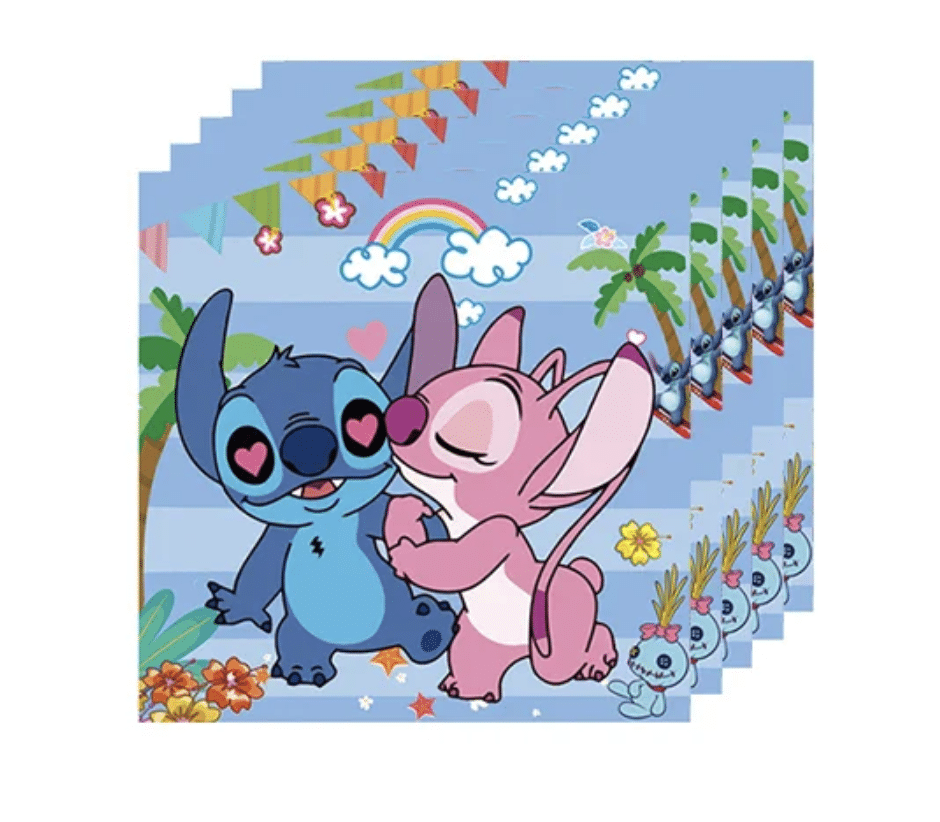 Салфетки Стич (Lilo & Stitch) - 20 броя