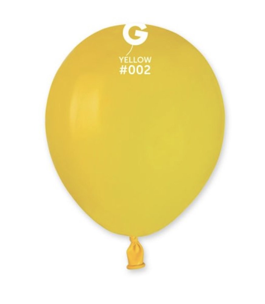 Балони Класик 100 броя жълти (Yellow) - 13 см