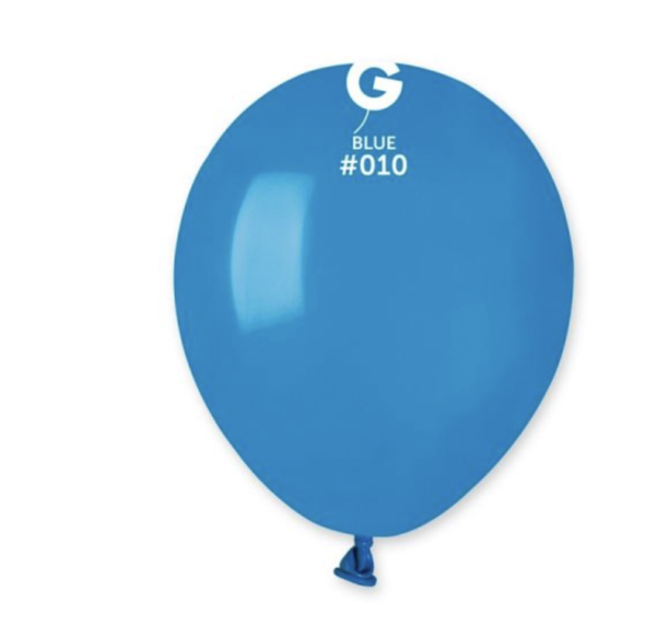 Балони Класик 100 броя сини Blue - 13 см