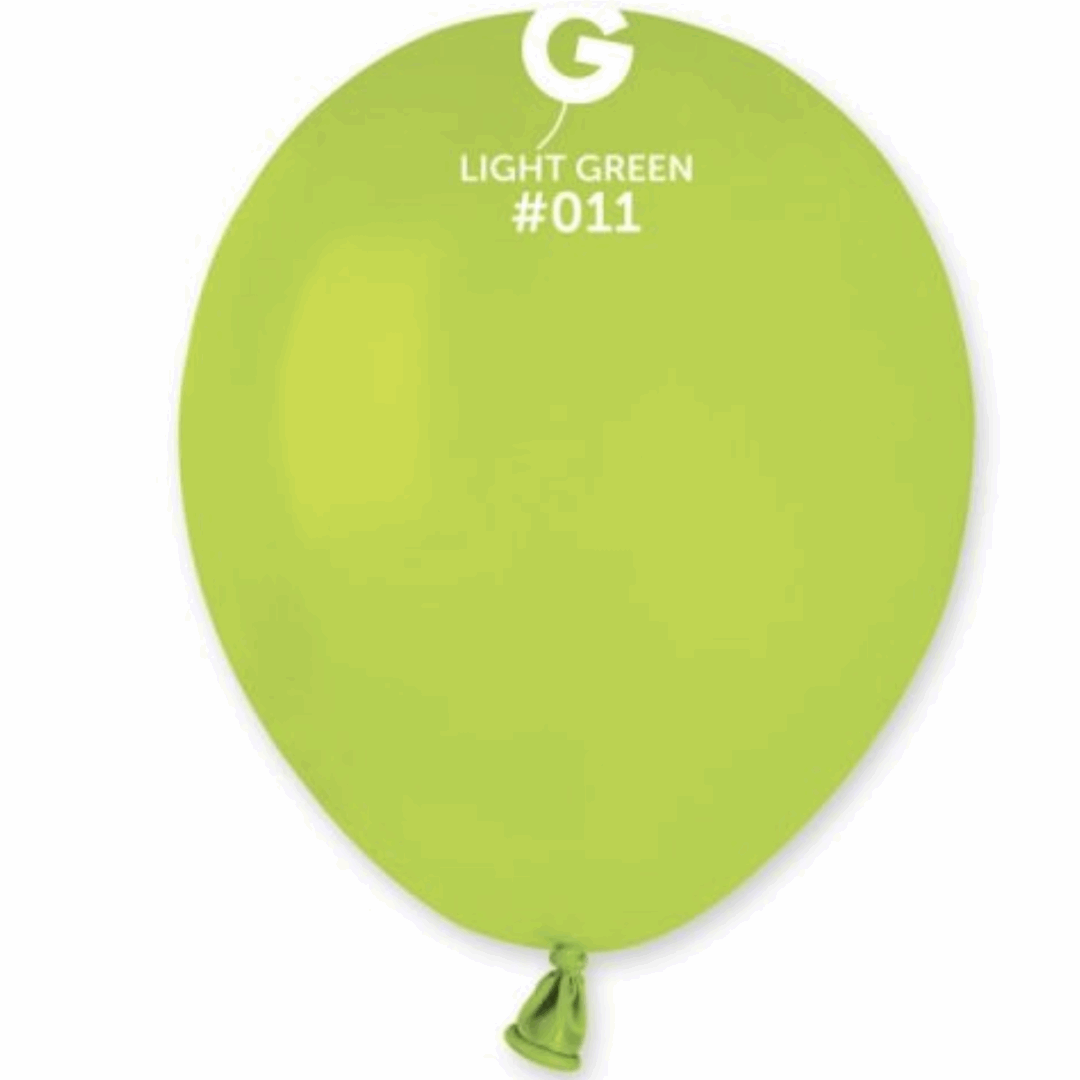 Балони Класик Св. Зелени ( Light Green)-13 см-100 броя