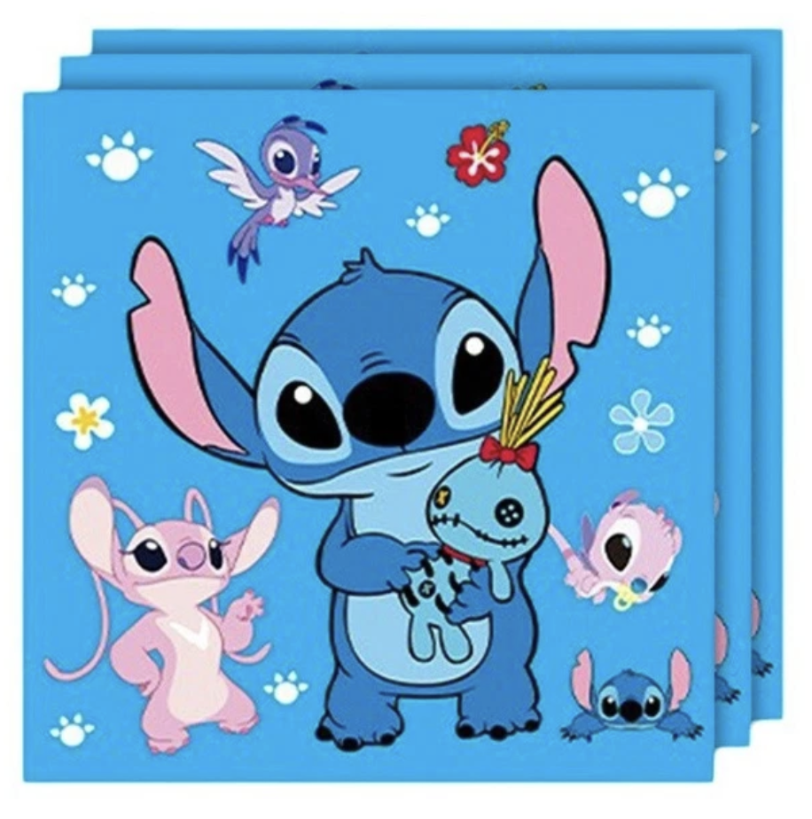 Салфетки  Стич (Lilo &Stitch) - 20 броя