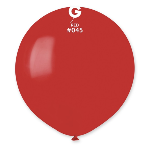 Балон Класик Червен (Red) - 48 см