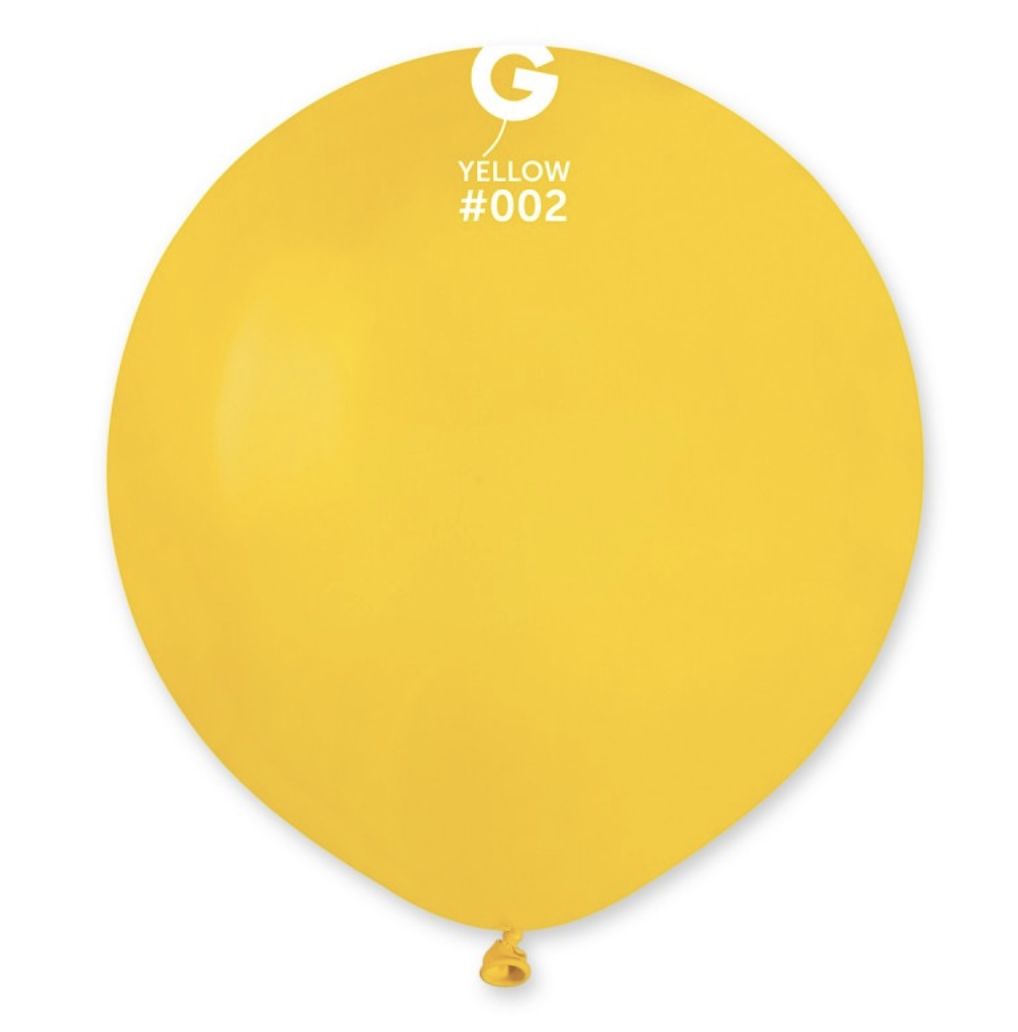 Балон Класик Жълт (Yellow) - 48 см