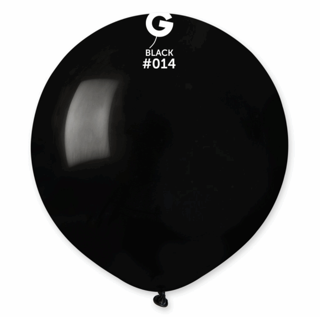 Балон Класик Черен (Black) - 48 см