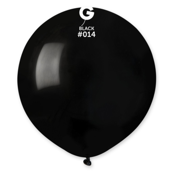 Балон Класик Черен (Black) - 48 см