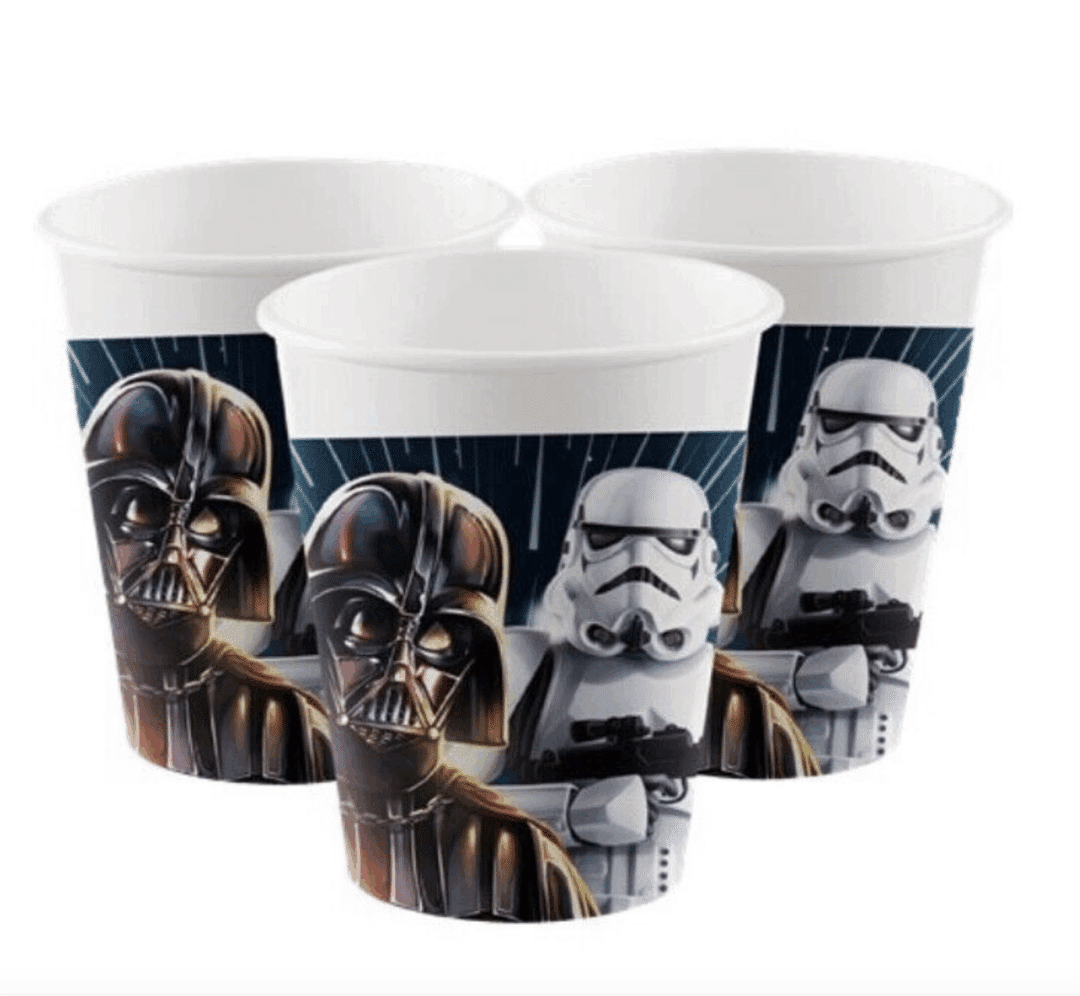 Парти чаши Междузвездни войни Star Wars – 8 броя | Лицензиран парти комплект - Image 2