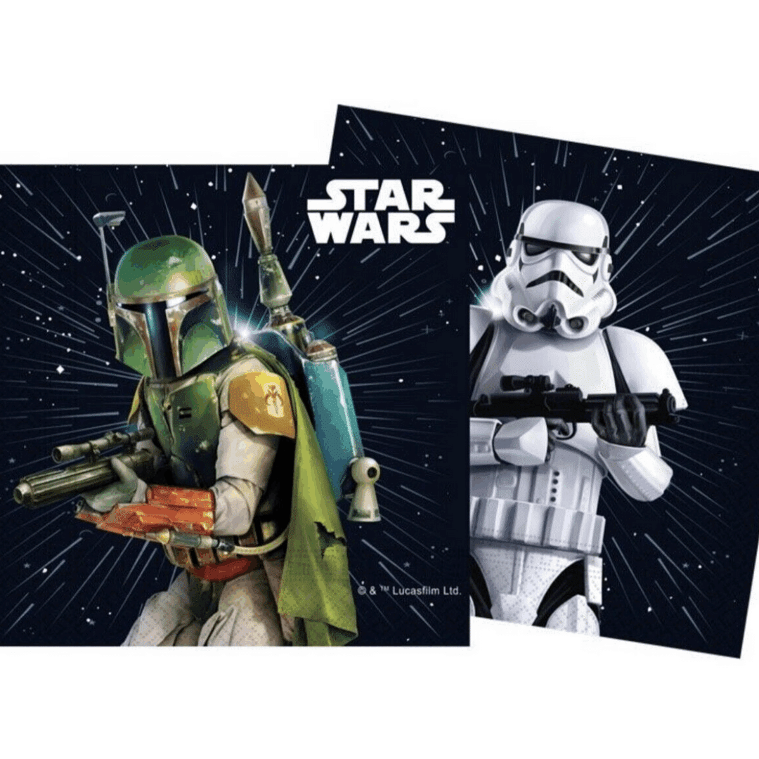 Парти салфетки Междузвездни войни ( Star Wars) - 20 броя