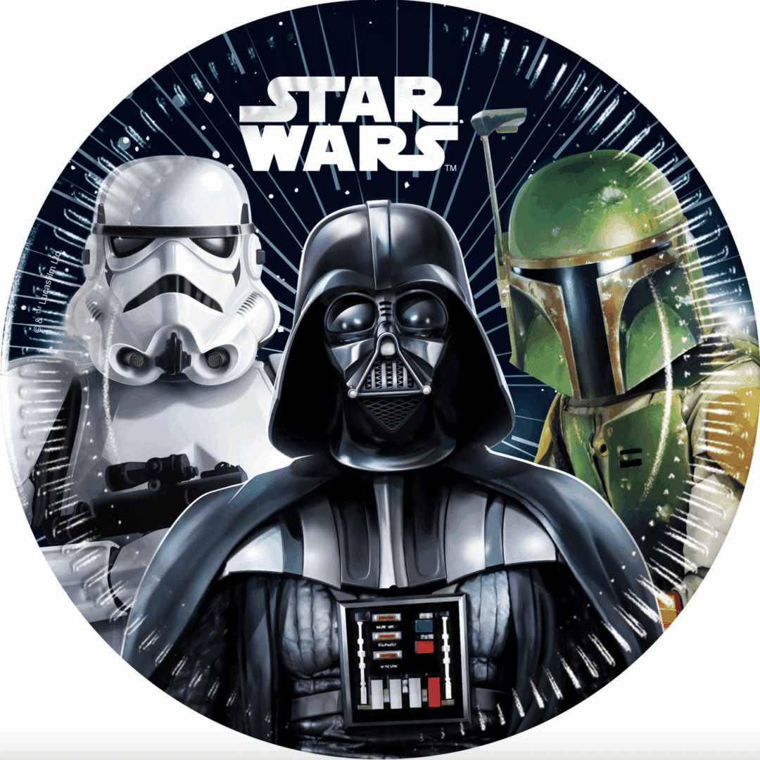 Парти чинии Междузвездни войни Star Wars – 8 броя – 20 см