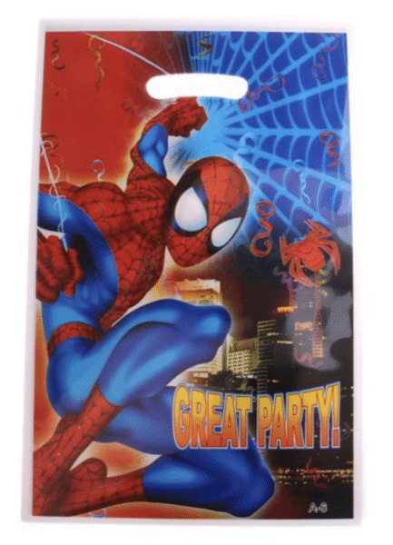 Пликчета за подаръци и лакомства - Спайдърмен (Spiderman) - 10 броя