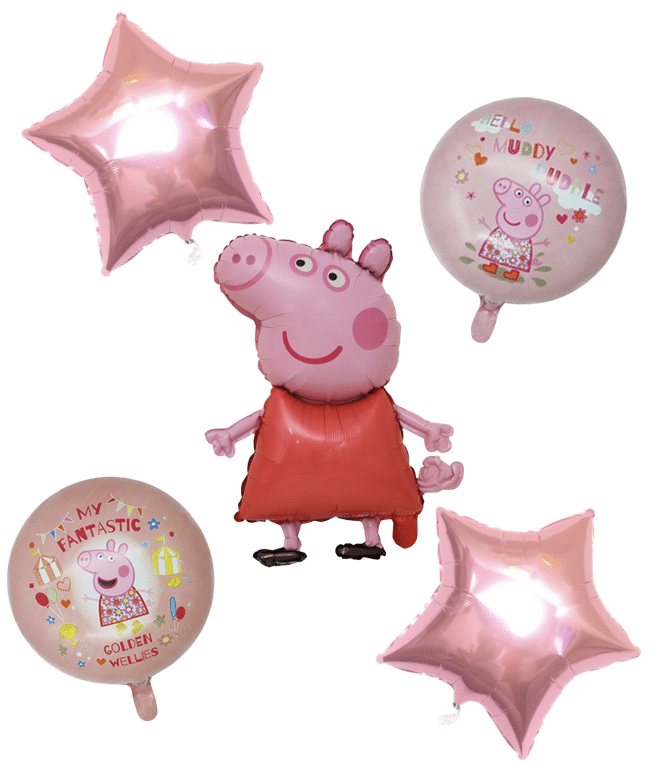 Сет Балони Пепа Пиг " Peppa Pig" - 5 броя