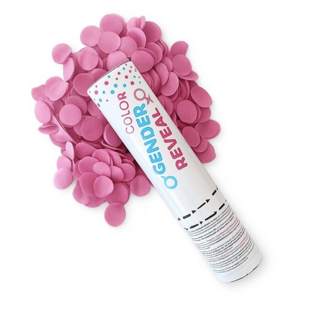 Парти цилиндър с конфети "BOY or GIRL