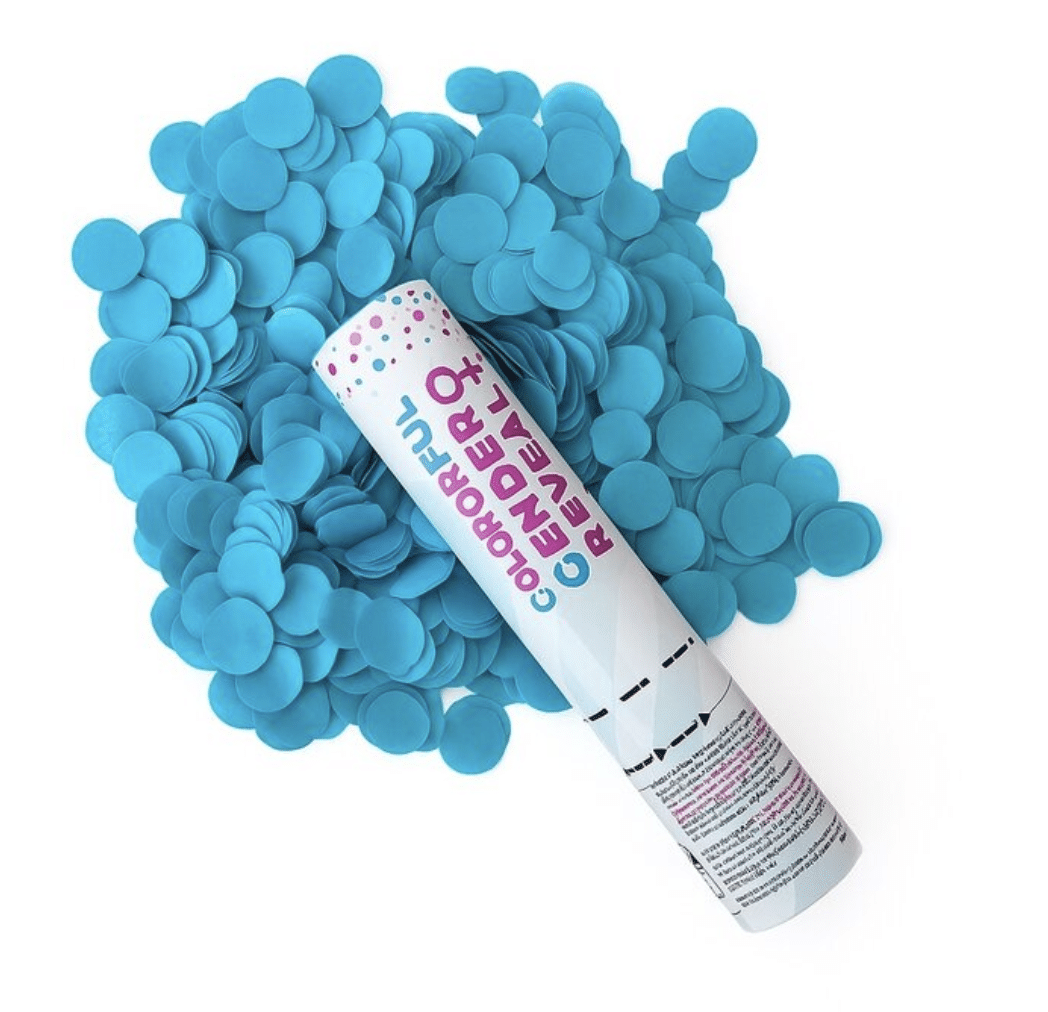 Парти цилиндър с конфети "BOY or GIRL"