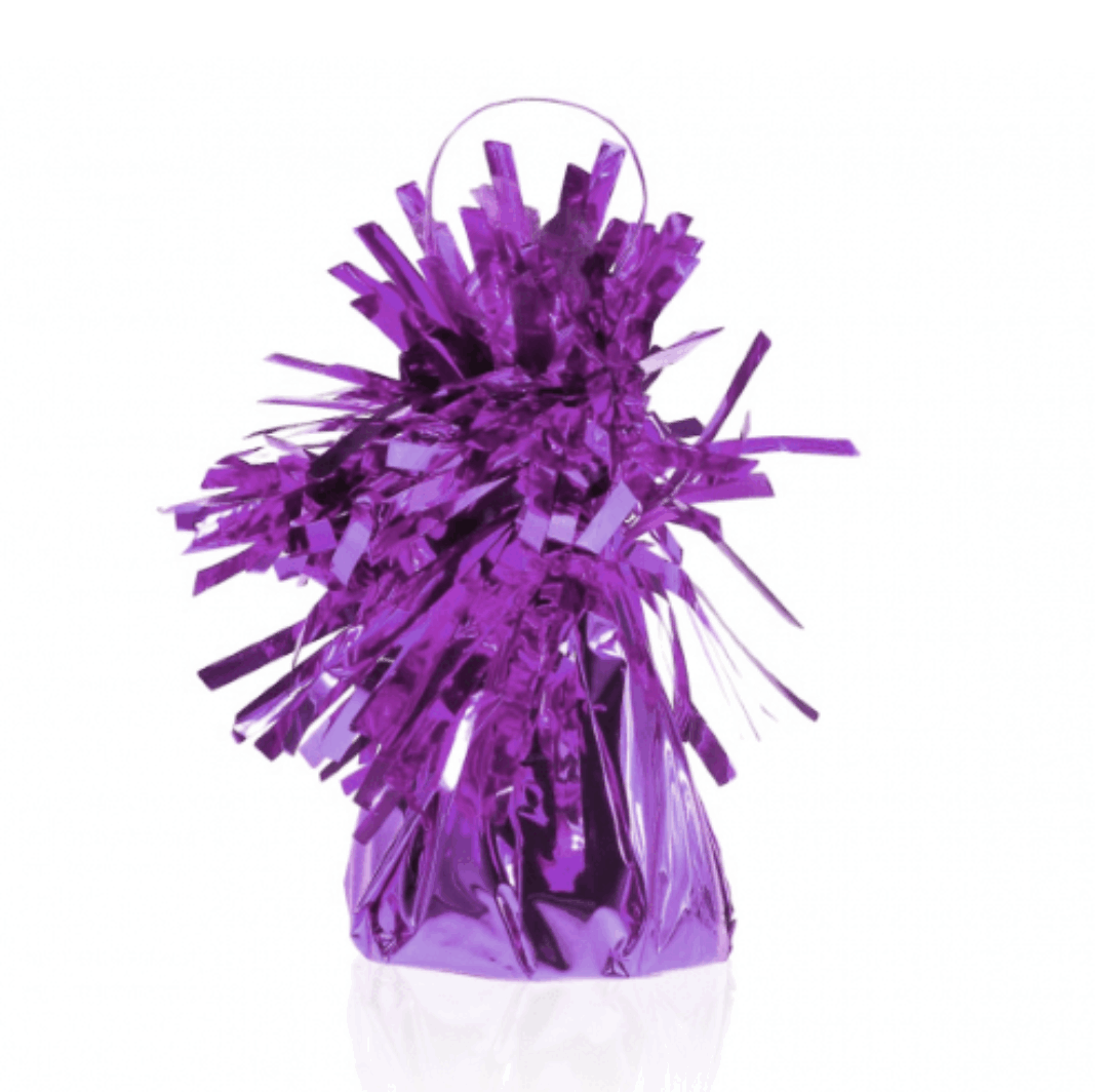 Тежест за балон лилава - 170 гр