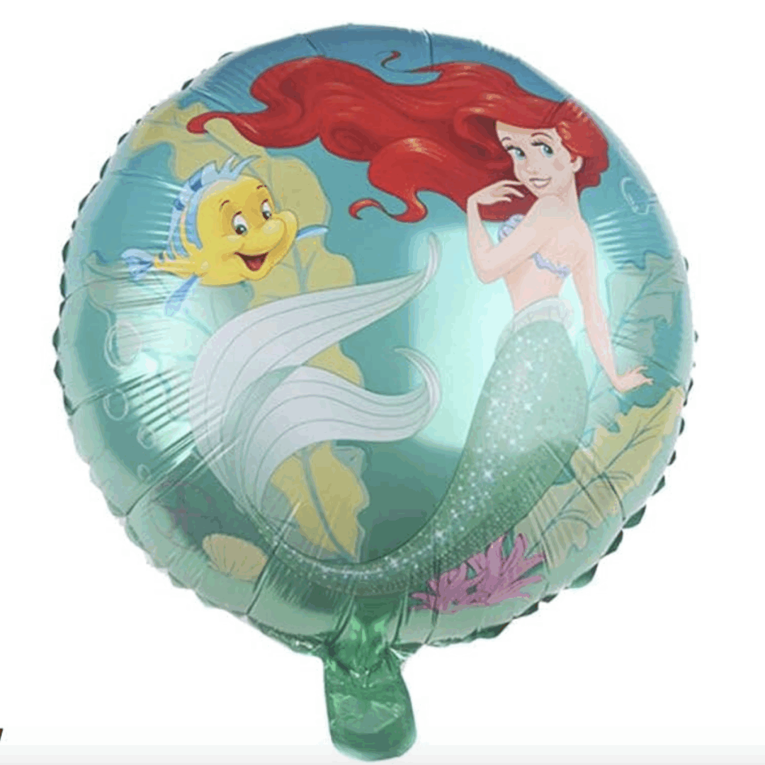 Балон фолио Русалка (Mermaid) Ариел (Ariel) - 45 см