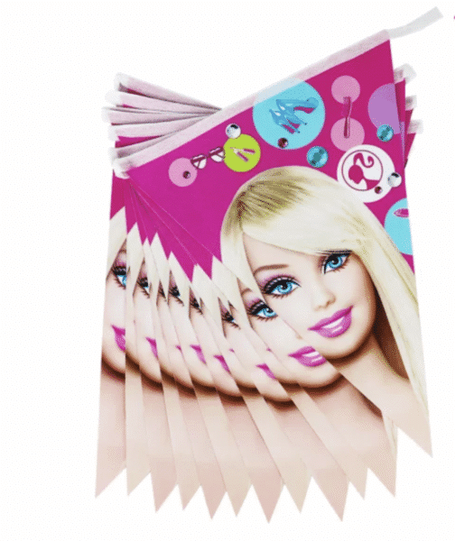 Банер флагчета Барби  ( Barbie )  - 2 м