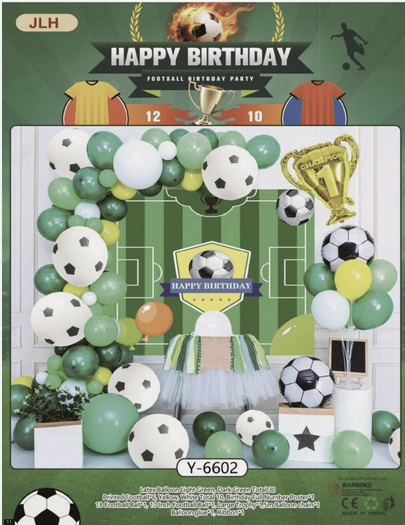 Комплект арка Футболисти Футбол (Football) 85 броя