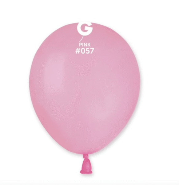 Балони Класик - 100 броя  бонбонено розово (Pink) - 13 см