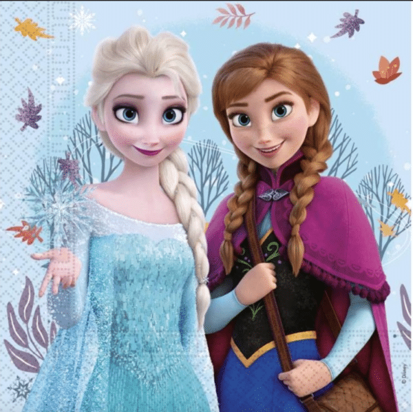 Парти Салфетки - Замръзналото Кралство (Frozen )- 20 броя