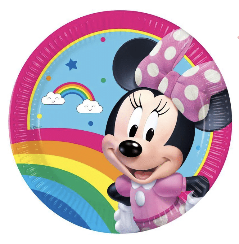 Парти чинии с Мини Маус (Minnie Mouse) – 8 броя – 23 см