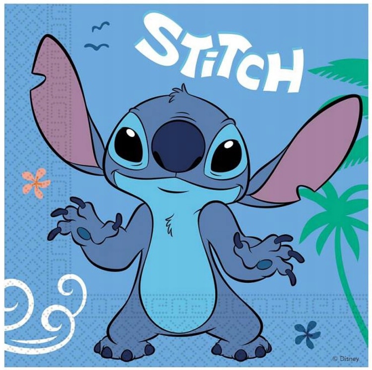 Салфетки Стич (Lilo & Stitch) - 20 броя
