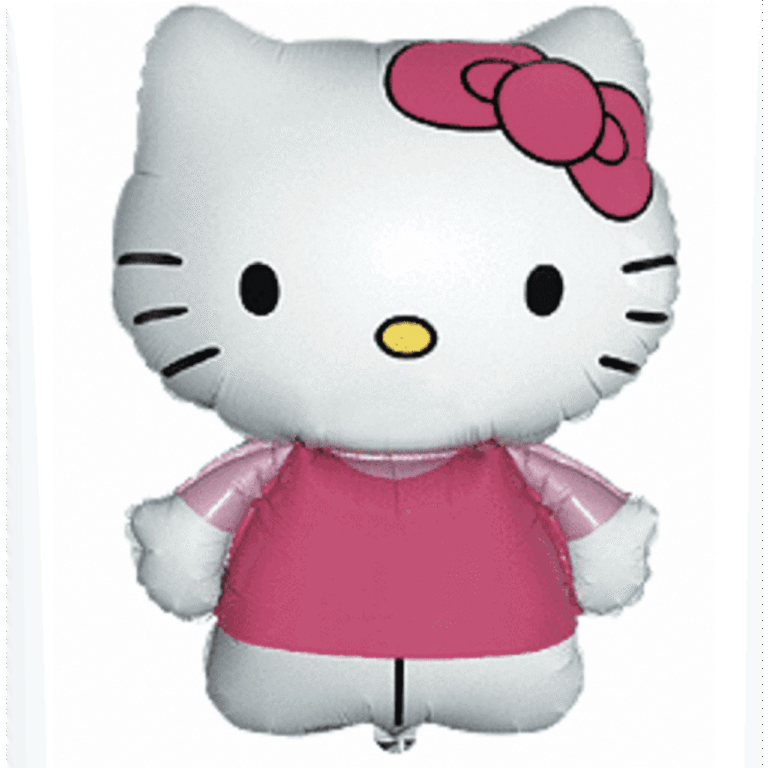Балон Кити "Hello Kitty" - фолио - 35 см + пръчка