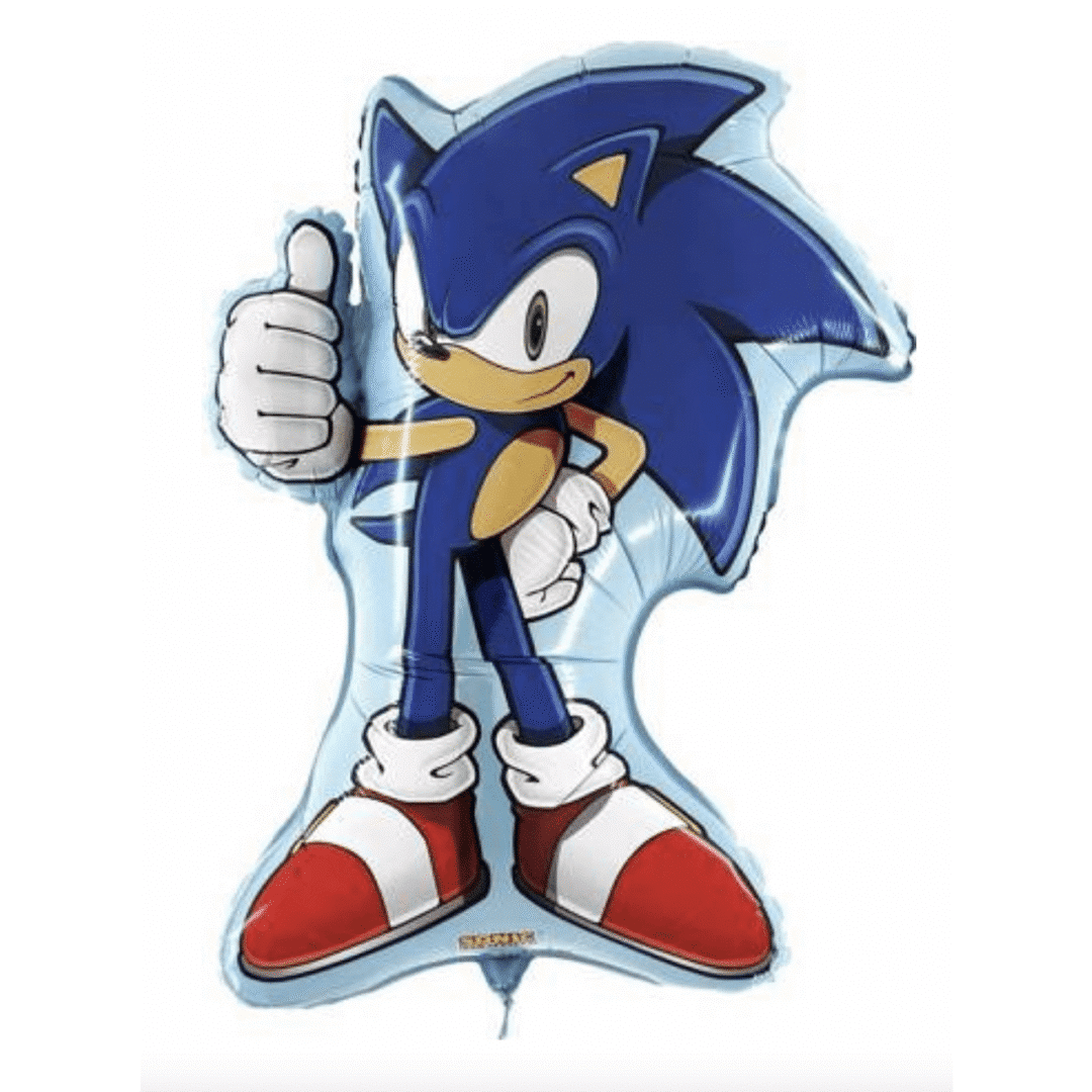 Балон фолио Соник (Sonic) - 91 см опакован