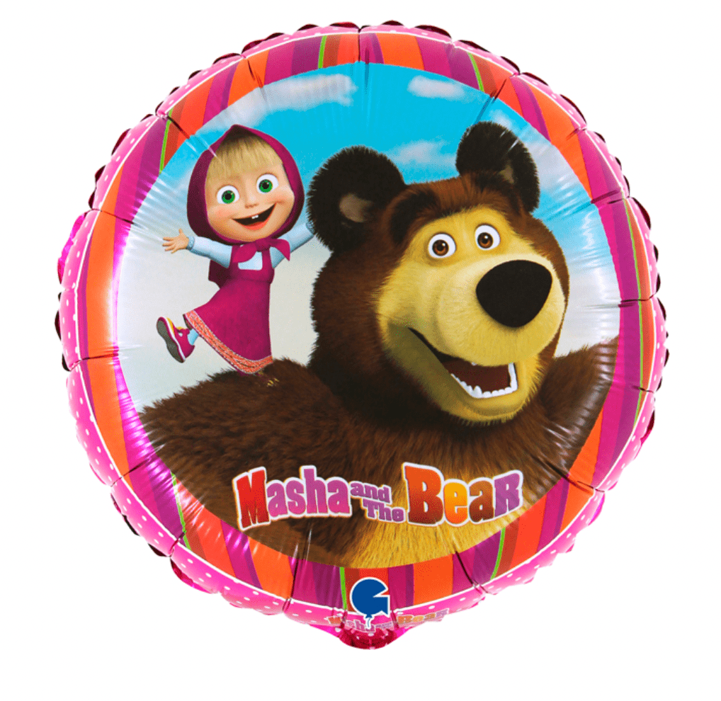 Балон Маша (Masha and the Bear) - 45 см