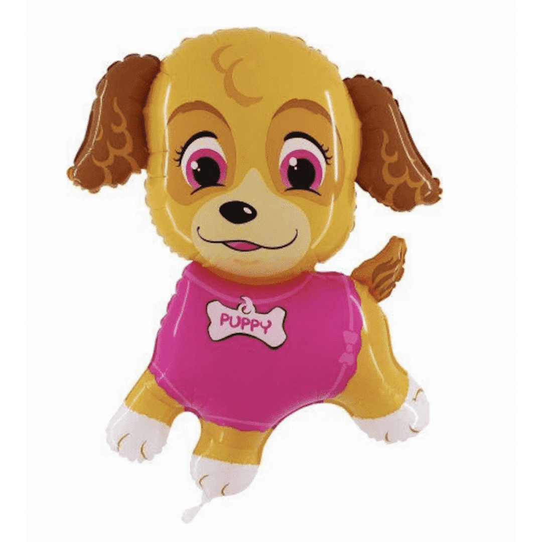 Балон Пес Патрул (Paw Patrol) SKYE - фолио 30 см + пръчка