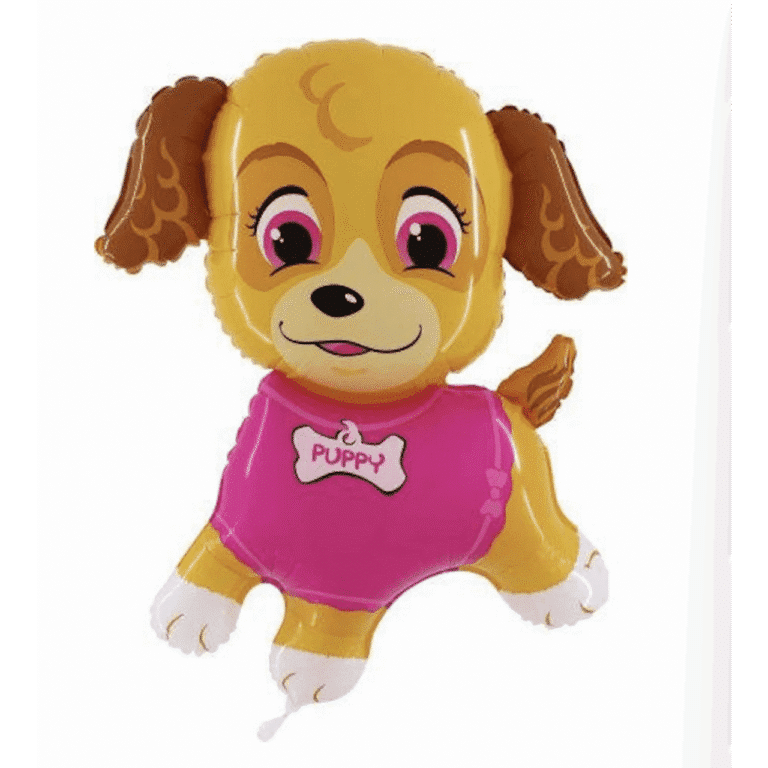 Балон Пес Патрул (Paw Patrol) SKYE - фолио 30 см + пръчка