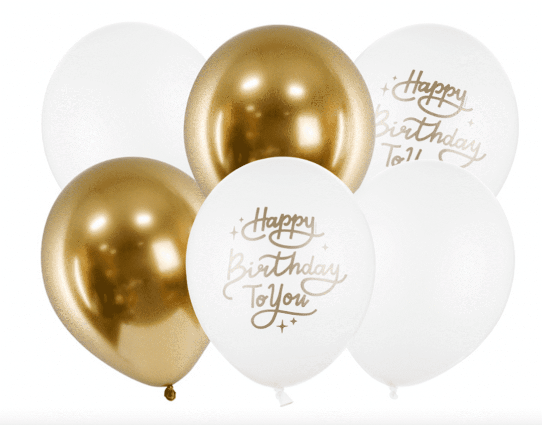 Балони Happy Birthday - 6 броя