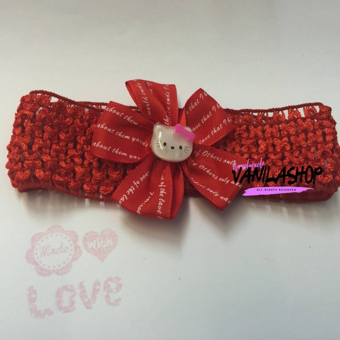 Детска лента за коса Кити (Kitty)