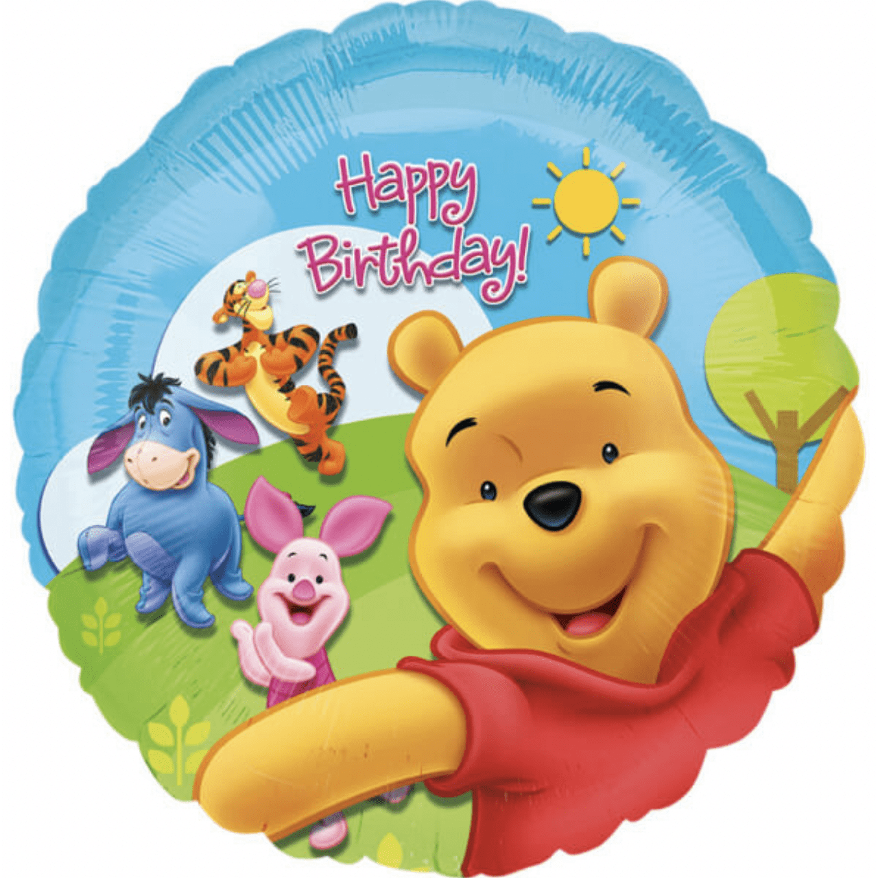 Фолиев балон Мечо Пух (Winnie the pooh) - 43 см