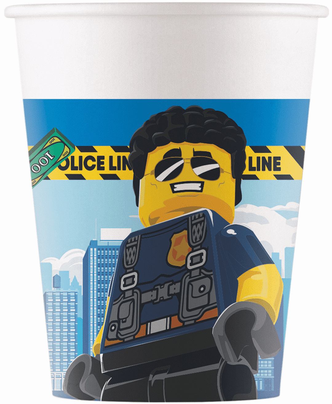 Парти Чaши Конструктори Лего Lego City  |  8 броя 200 мл