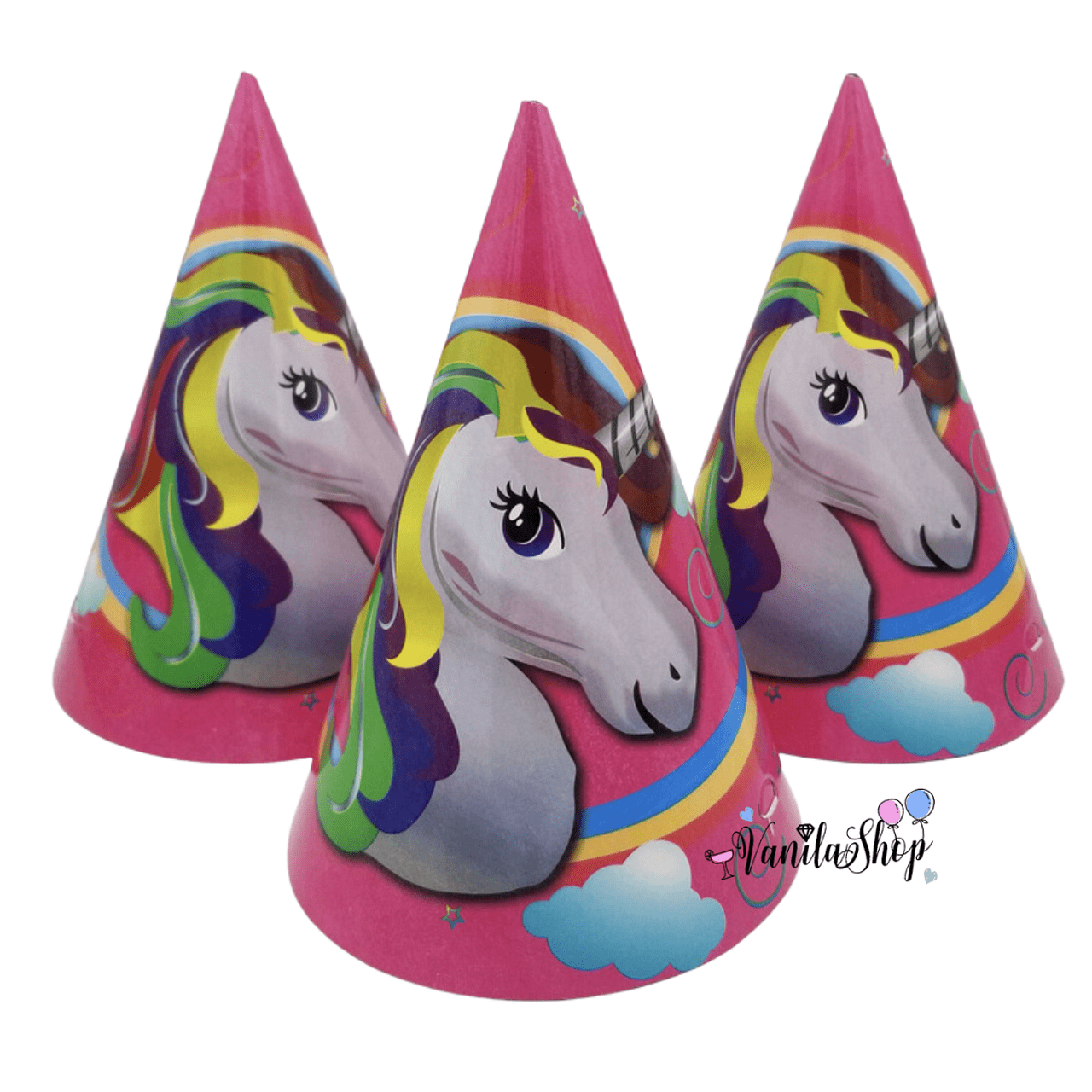 Парти шапки Еднорог (Unicorn)