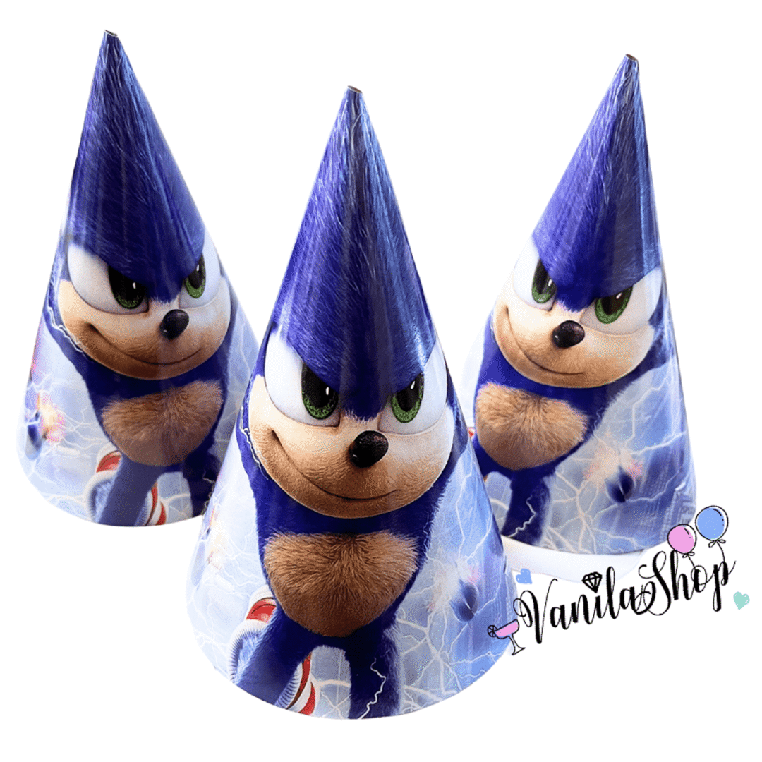 Парти шапки Соник (Sonic)