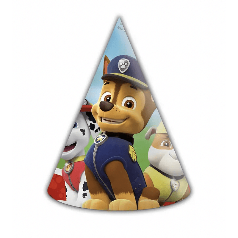 Парти шапки Пес Патрул (Paw Patrol - 6 броя