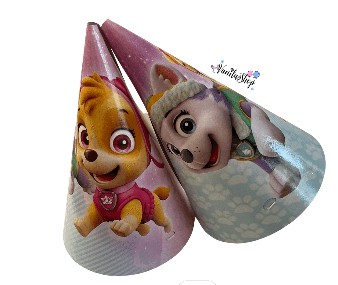 Парти шапки Пес Патрул (Paw Patrol) - SKYE - Скай - 1 брой