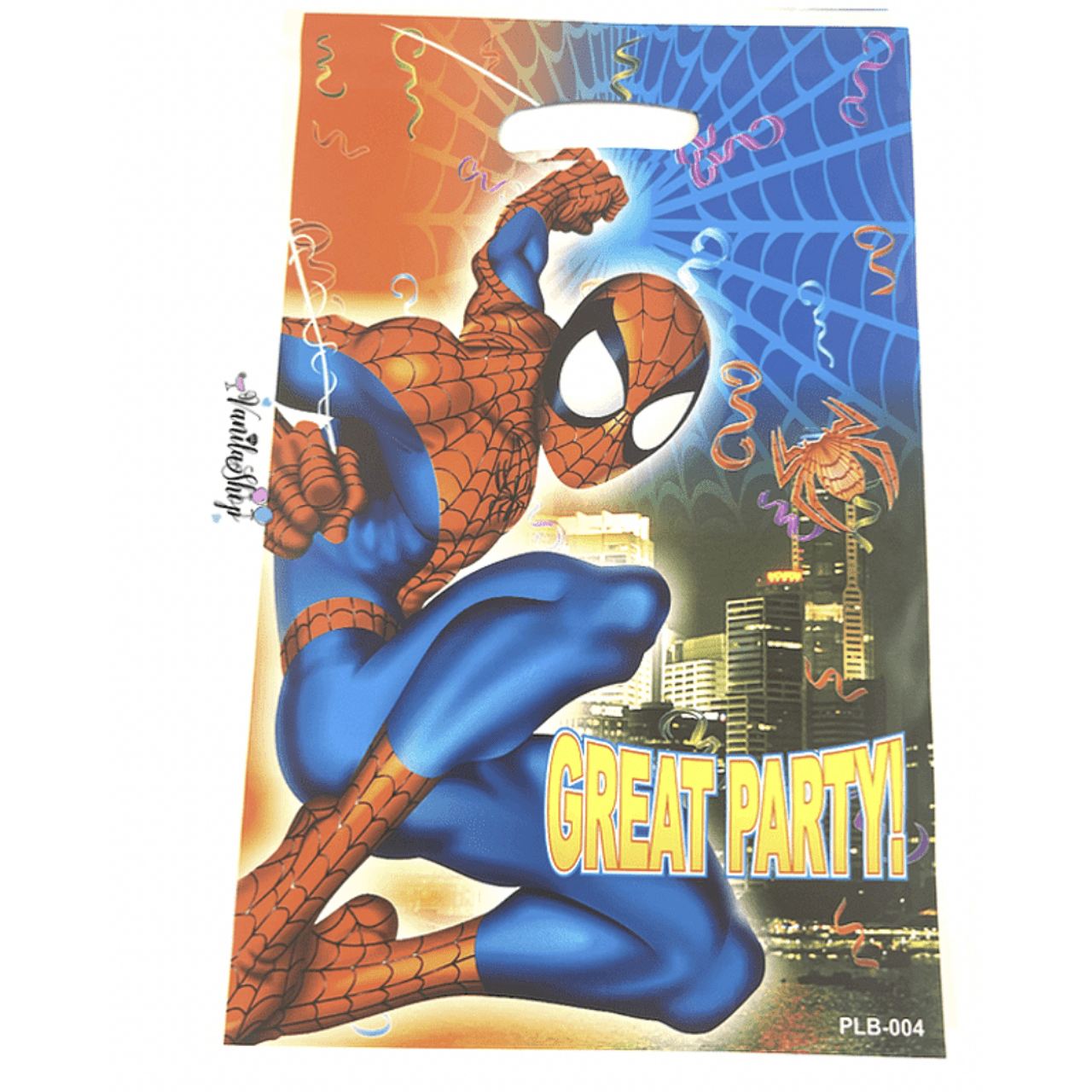 Пликчета за подаръци и лакомства - Спайдърмен (Spiderman) - 10 броя