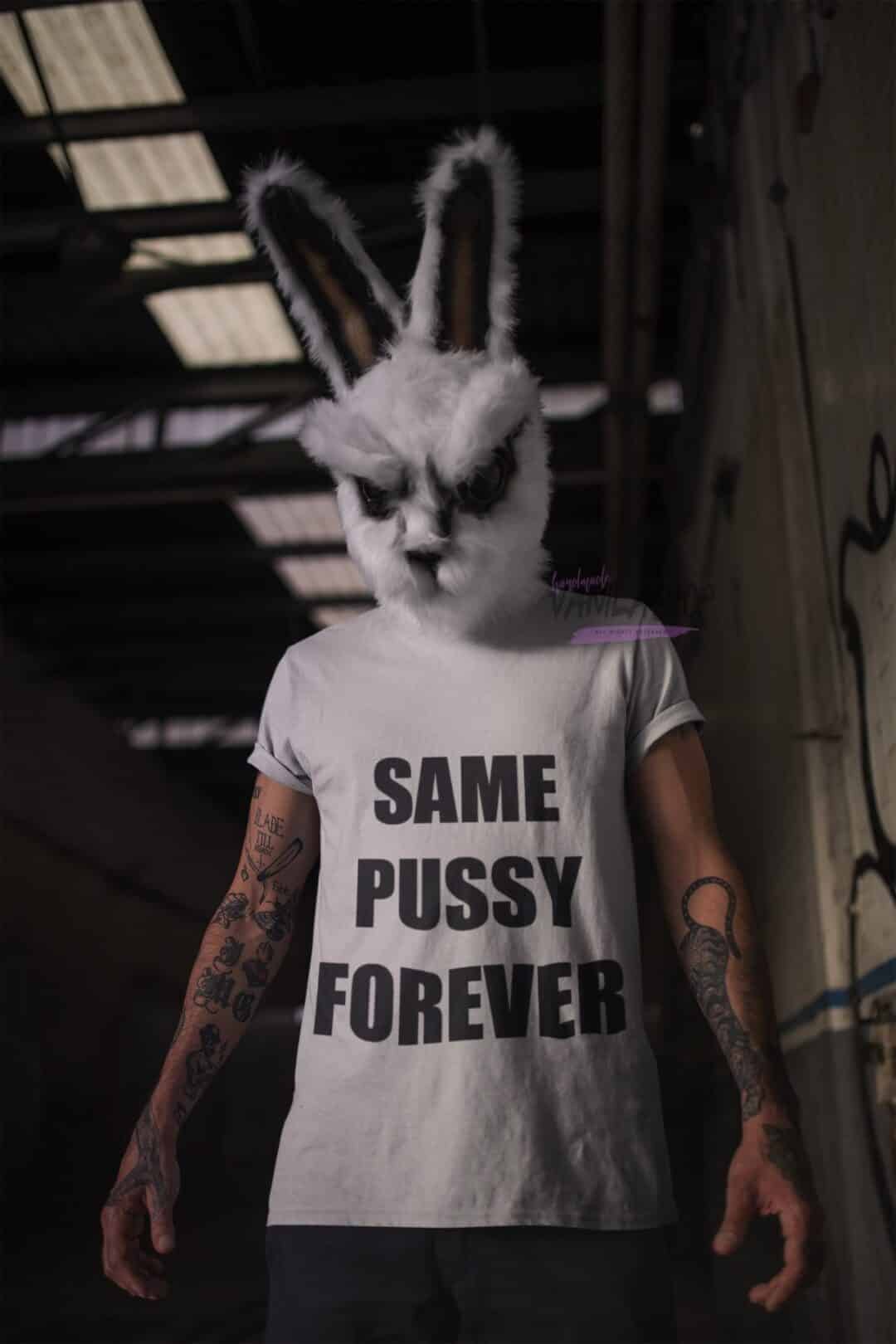 Тениска за Младоженецът  Same PUSSY FOREVER