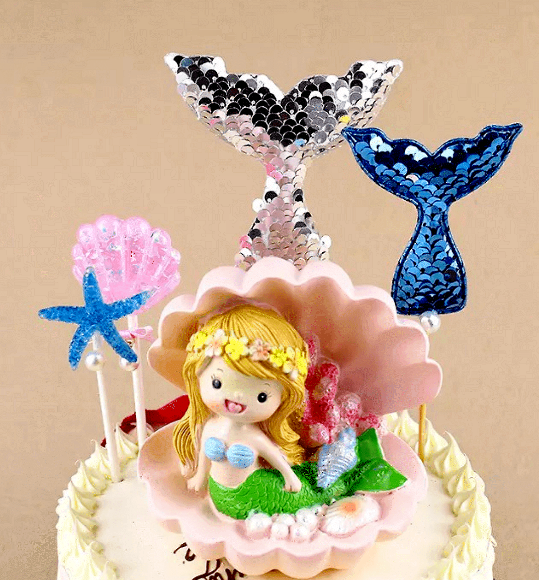 Топер за Торта - Русалка  (Mermaid)  - 1 брой - Image 3