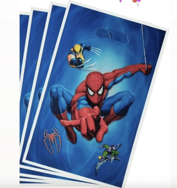 Пликчета за подаръци и лакомства Спайдърмен (Spidermen)- 10 броя