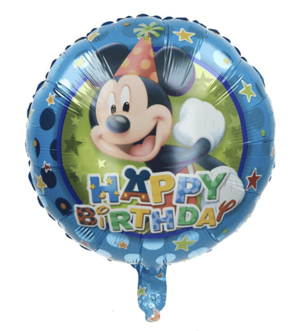 Балон Мики Маус (Mickey Mouse) - 45 см - фолио