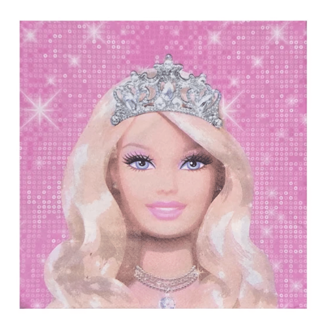 Парти салфетки Барби (Barbie) - 20 броя