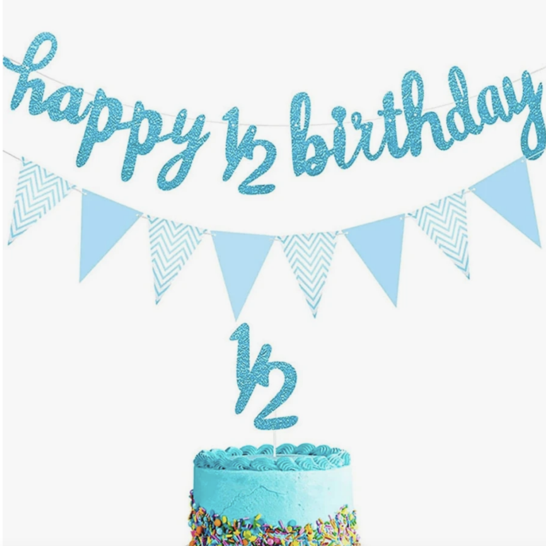 Комплект 6 месеца (Happy 1/2 Birthday)
