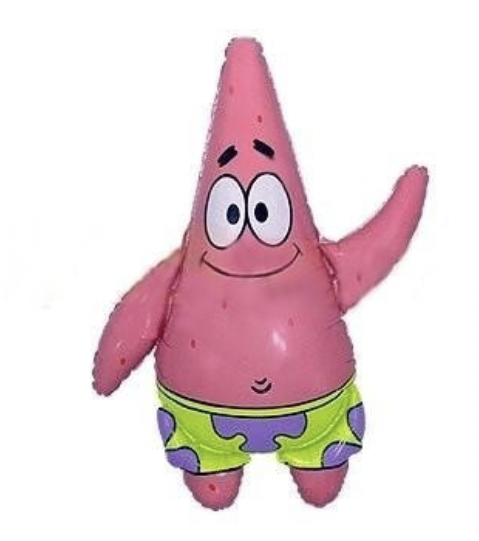 Балон „Sponge Bob-Patrik Star“-35 см+дръжка
