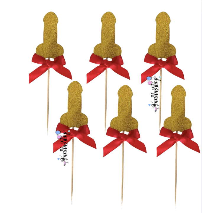 Коктейлни клечки "Пенис" /6 броя/ Same Penis Forever вариант 2